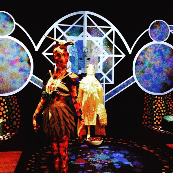 Saya Woolfalk @seattleartmuseum @seattle.city #seattle #sayawoolfalk #masks #samdisguise #psychic #transform