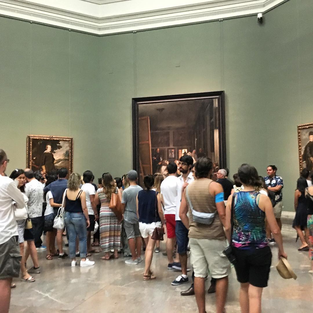 #LasMeninas #Velasquez As close as I could get before getting taken down #nophotos at the Prado. #Madrid #spain