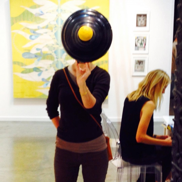 The Plunger Face @gallery16 #seattleartfair #art #carollyne #carollyneyardley