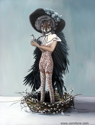 The Dovekeeper 24 X 30 Oil on board 2012 ARTIST COLLECTION