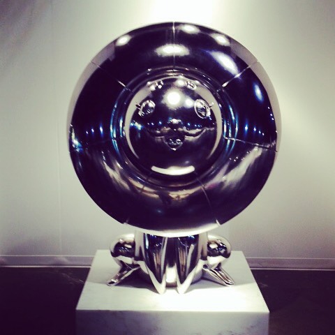 @takashipom at #seattleartfair #seattle @gagosiangallery