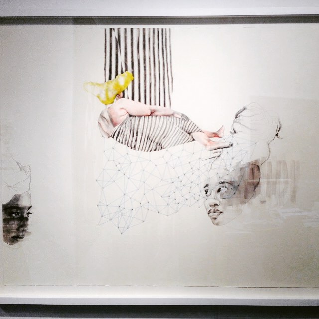 rubyamanze.com works on paper by brooklyn based, nigerian artist ruby onyinyechi amaze #seattleartfair #seattle