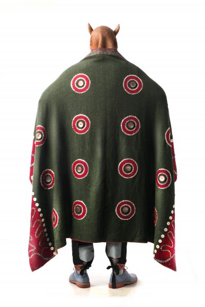 The Matrix (Rande Cook Regalia Back View). Pigment prints Moab Fine Cotton Velvet Paper - 24" x 36"