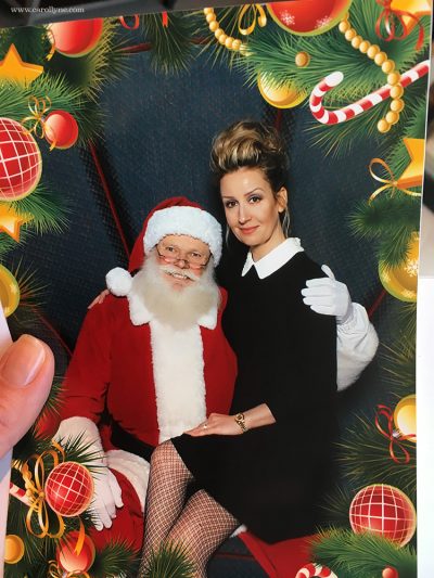 Me and Santa, Hillside Mall, Dec 2016