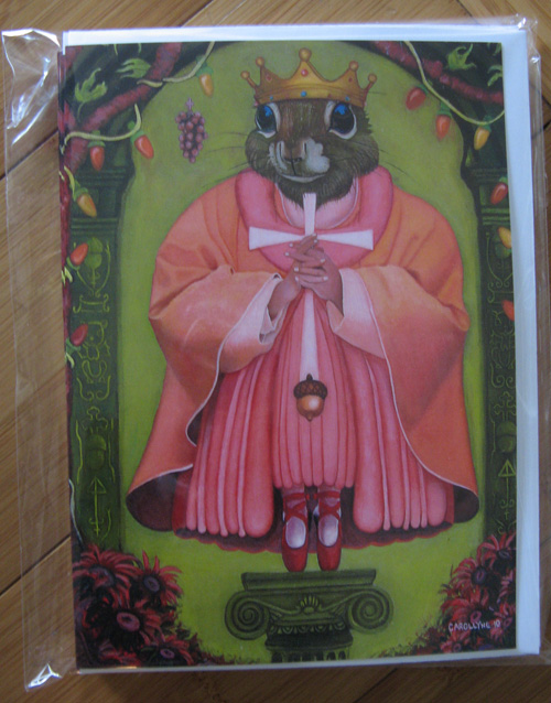 Saint Squirrel - Art Cards