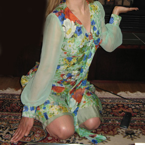 dress_carollyne Dress modeled for Tropical Girl Squirrel & Gnome