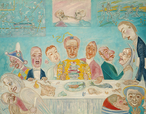 The Banquet of the Starved, 1915 James Ensor (Belgian, 1860–1949) Oil on canvas