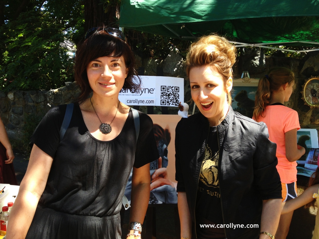 Carollyne with Kristen Rasmussen http://www.mette.ca/