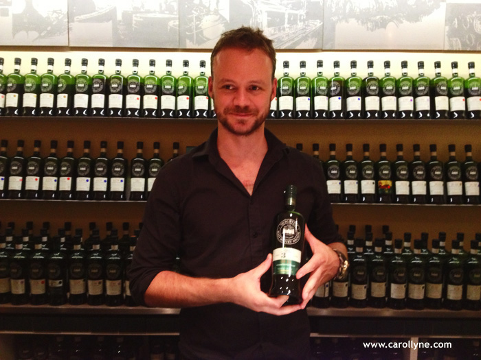 Scott Sparrow at the London, UK, SMWS tasting room.
