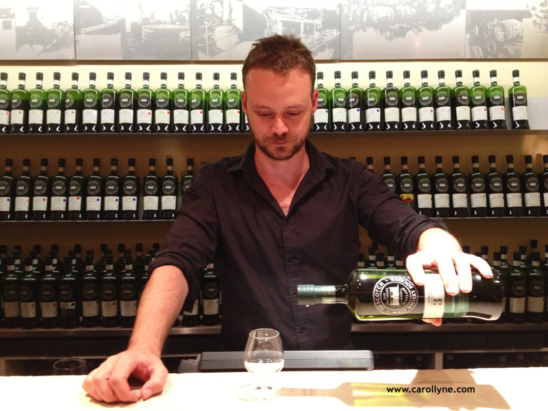 Scott Sparrow at the London, UK, SMWS tasting room.