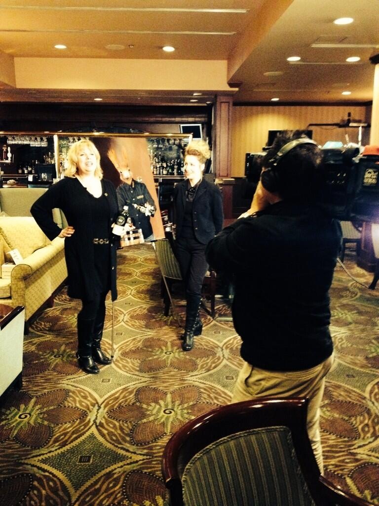 Behind the scenes on location at the Victoria Whisky Festival with Karen Elgersma for Shaw TV Vancouver Island.