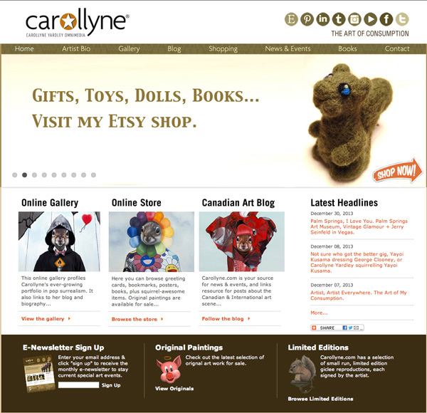 Website: http://www.carollyne.com