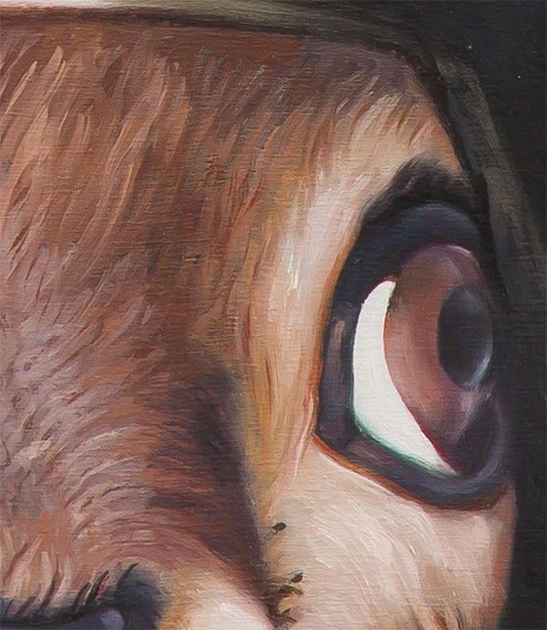 Guerilla Squirrel, detail