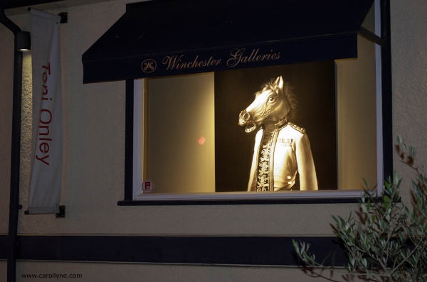 Front Window at Winchester Galleries August 2015.