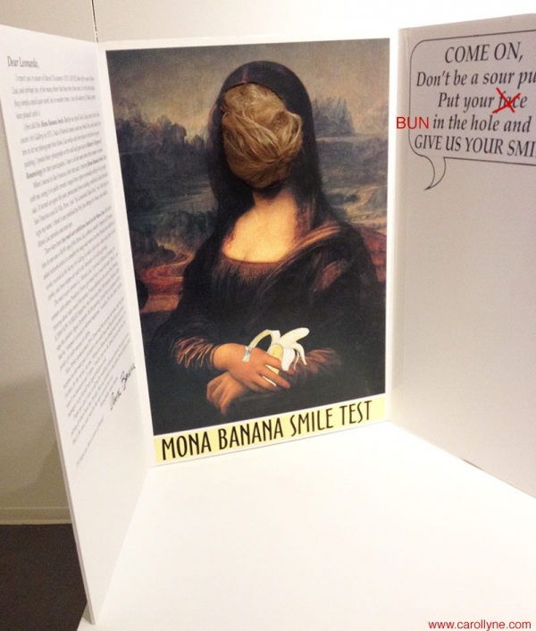 Bun Anus photo at Anna Banana exhibiton, AGGV Sept 2015. (Photo by Sandi Christine).