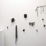 Holobionts 2019 (left wall) installation view.